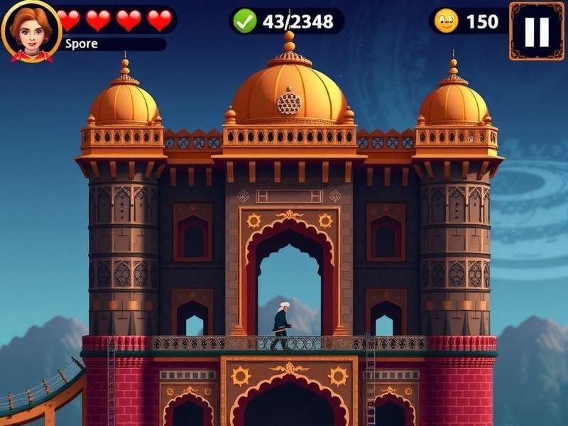 Agra Fort Defender Supreme Gameplay Screenshot